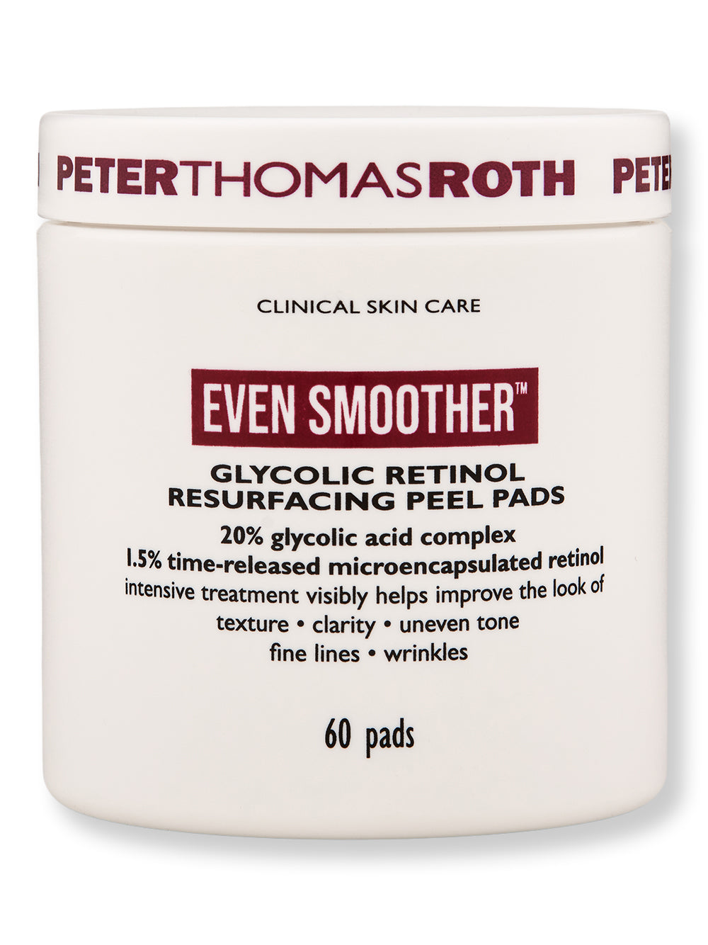 Peter Thomas Roth Even Smoother™ Glycolic Retinol Resurfacing Peel Pads