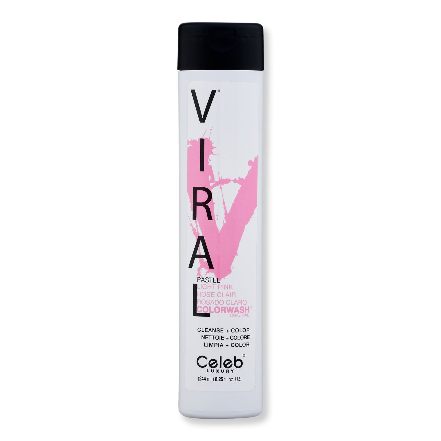 Celeb Luxury Viral Light Pink Colorwash