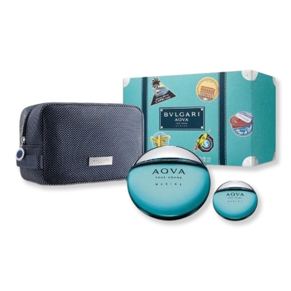 Bvlgari Aqva Marine 3 Piece Gift Set - SkincareEssentials