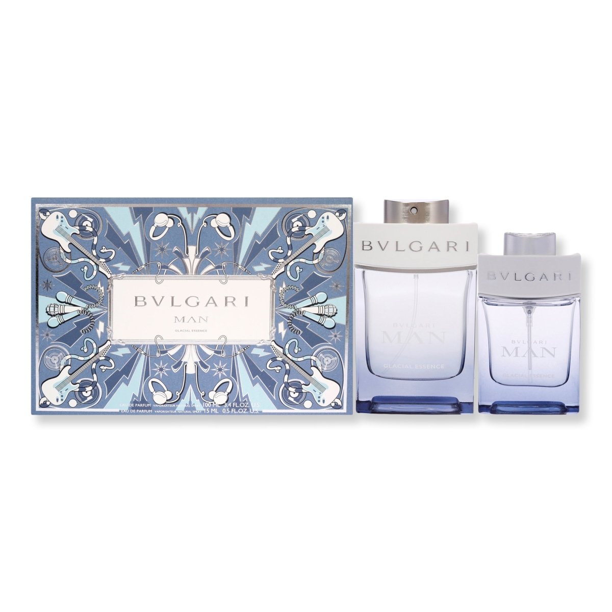 Bvlgari Man Glacial Essence 2 Piece Gift Set - SkincareEssentials