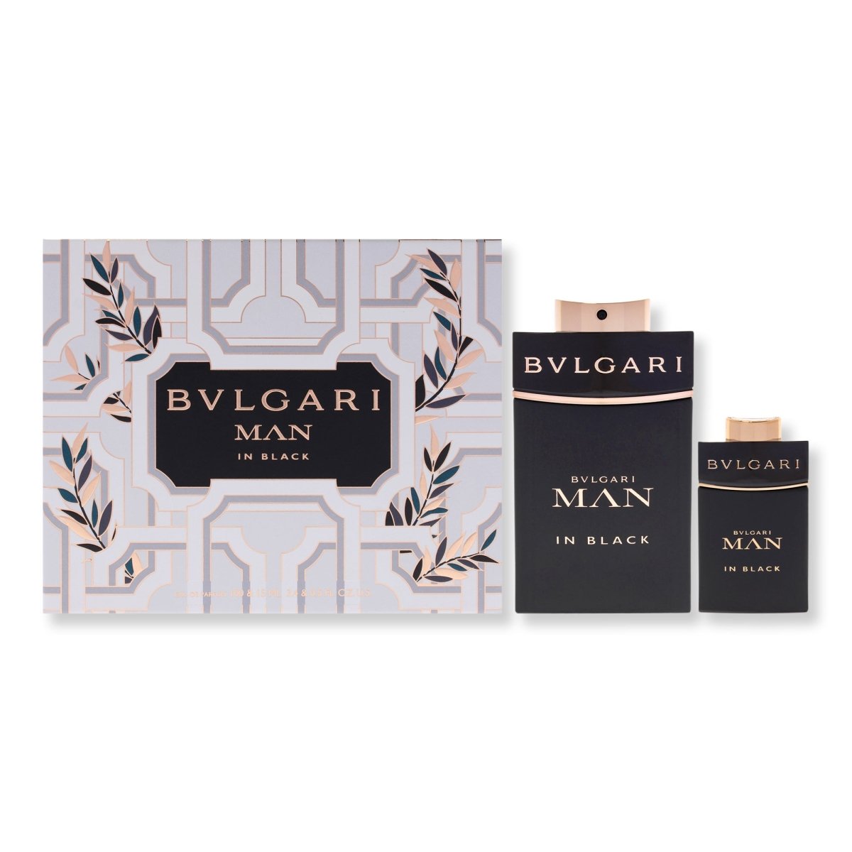 Bvlgari Man In Black 2 Piece Gift Set - SkincareEssentials