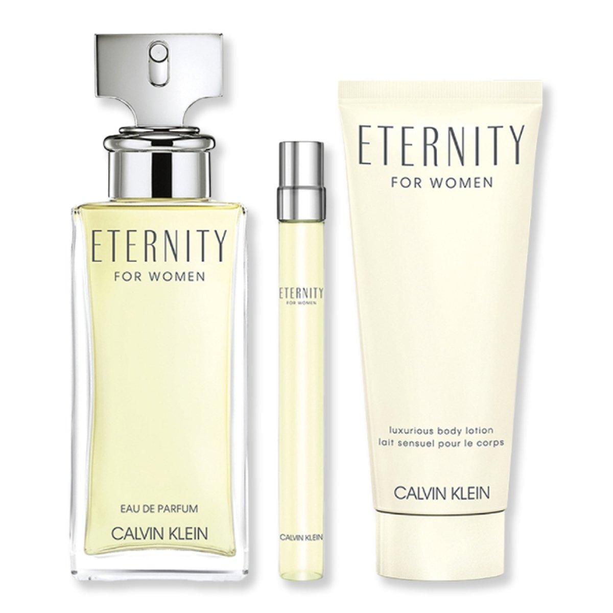 Calvin Klein Eternity 3 - Piece Gift Set For Women - SkincareEssentials