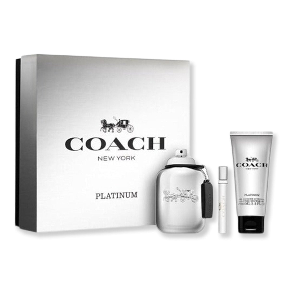 Coach Platinum 3 Piece Gift Set - SkincareEssentials