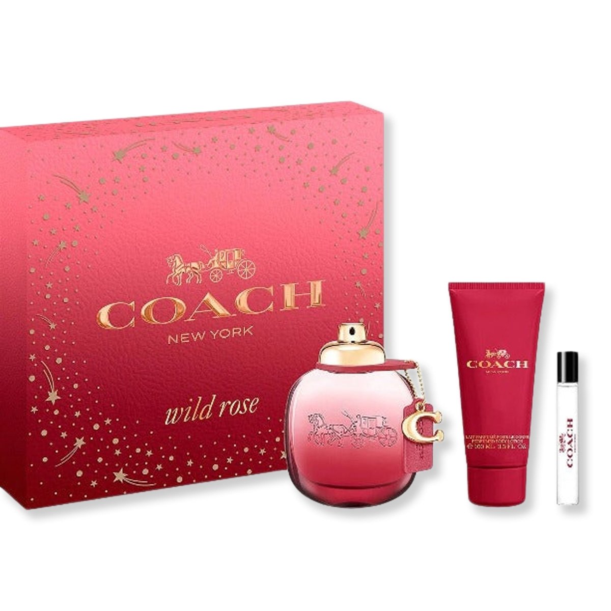 Coach Wild Rose 3 Piece Gift Set - SkincareEssentials