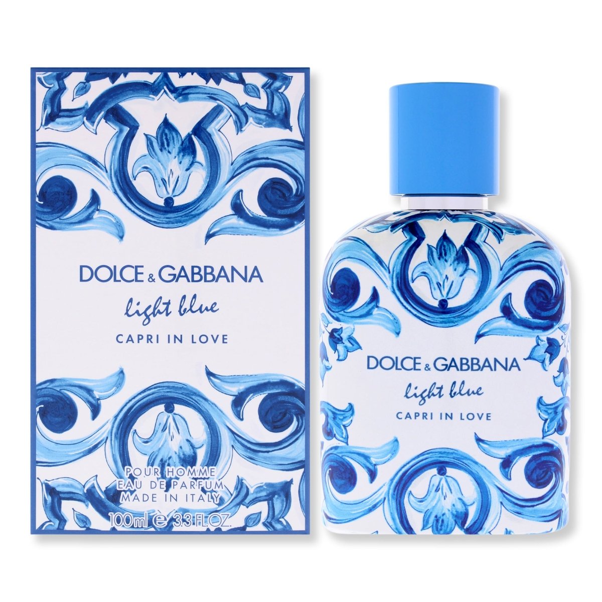 Dolce & Gabbana Light Blue Capri In Love Eau de Parfum Spray For Men - SkincareEssentials