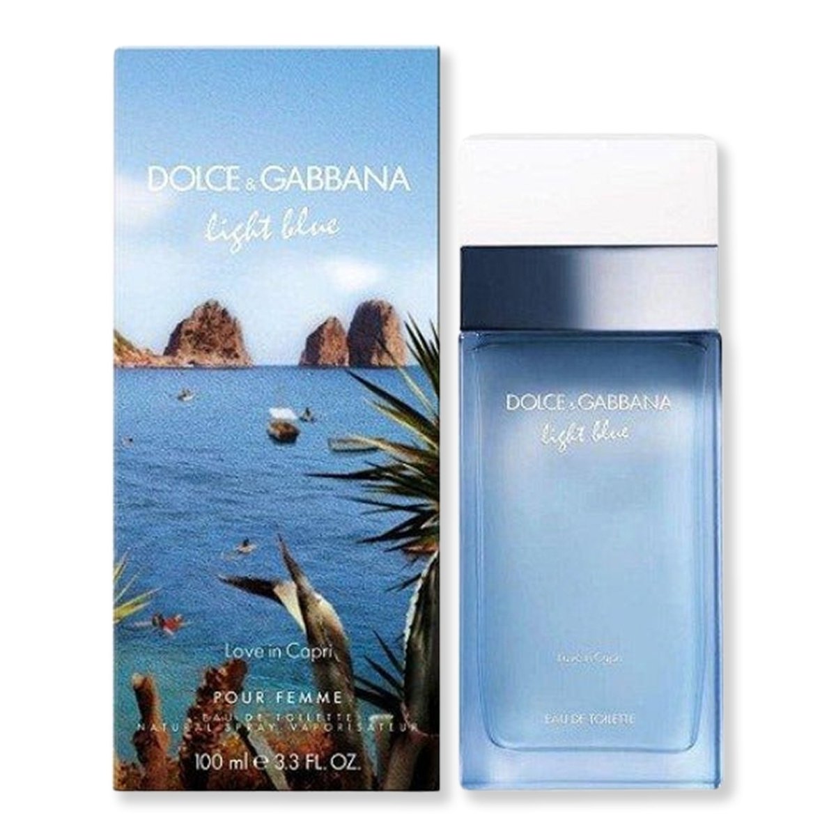 Dolce & Gabbana Light Blue Love In Capri Eau De Toilette - SkincareEssentials