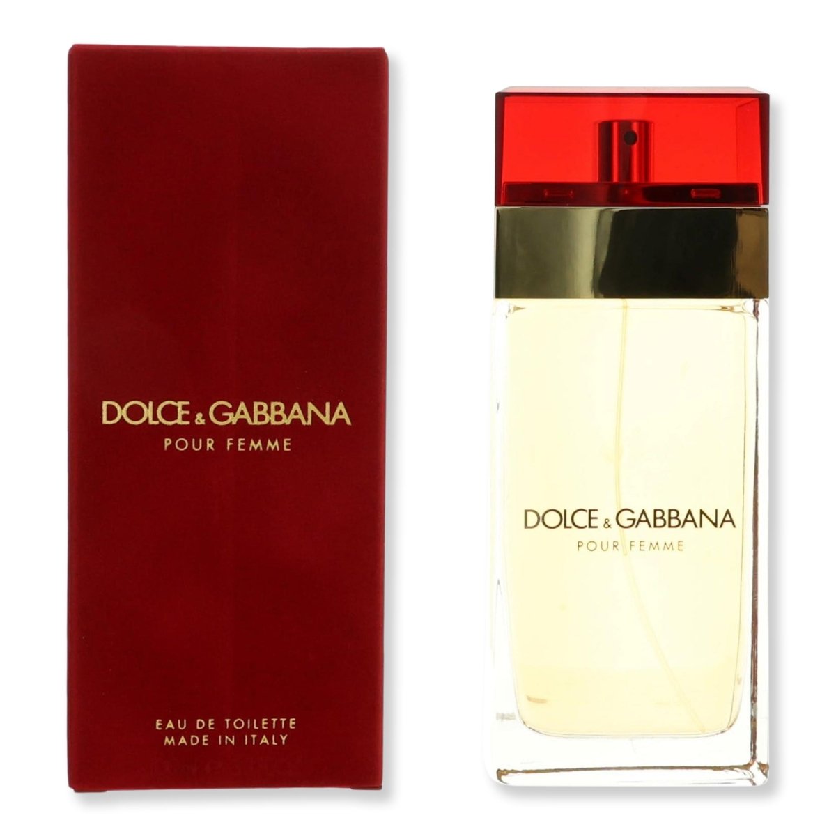 Dolce & Gabbana Original Red Eau De Toilette Spray for Women - SkincareEssentials
