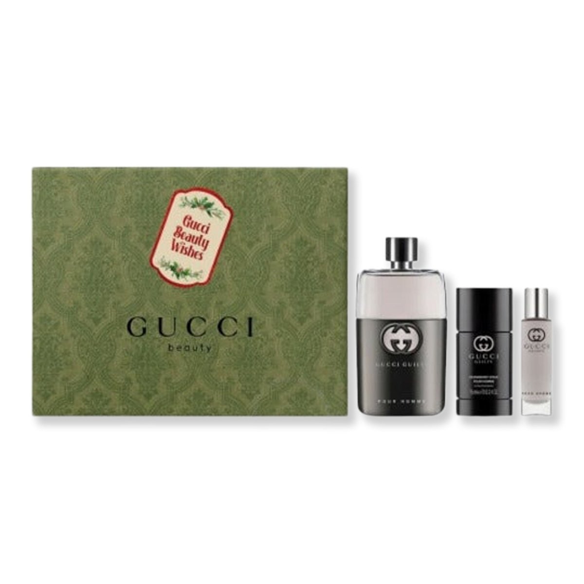 Gucci Guilty 3 Piece Gift Set For Men - SkincareEssentials