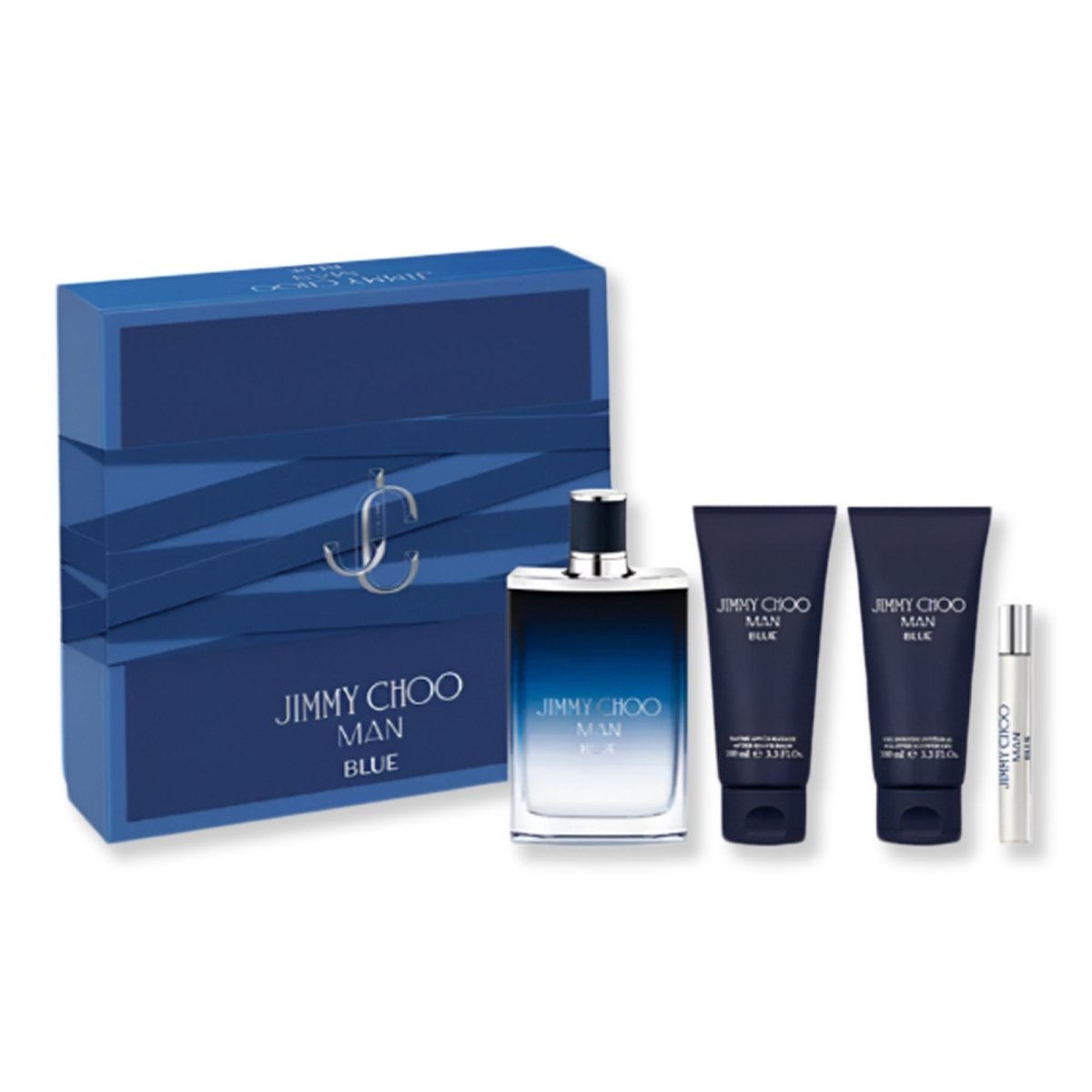 Jimmy Choo Man Blue 4 Piece Gift Set - SkincareEssentials