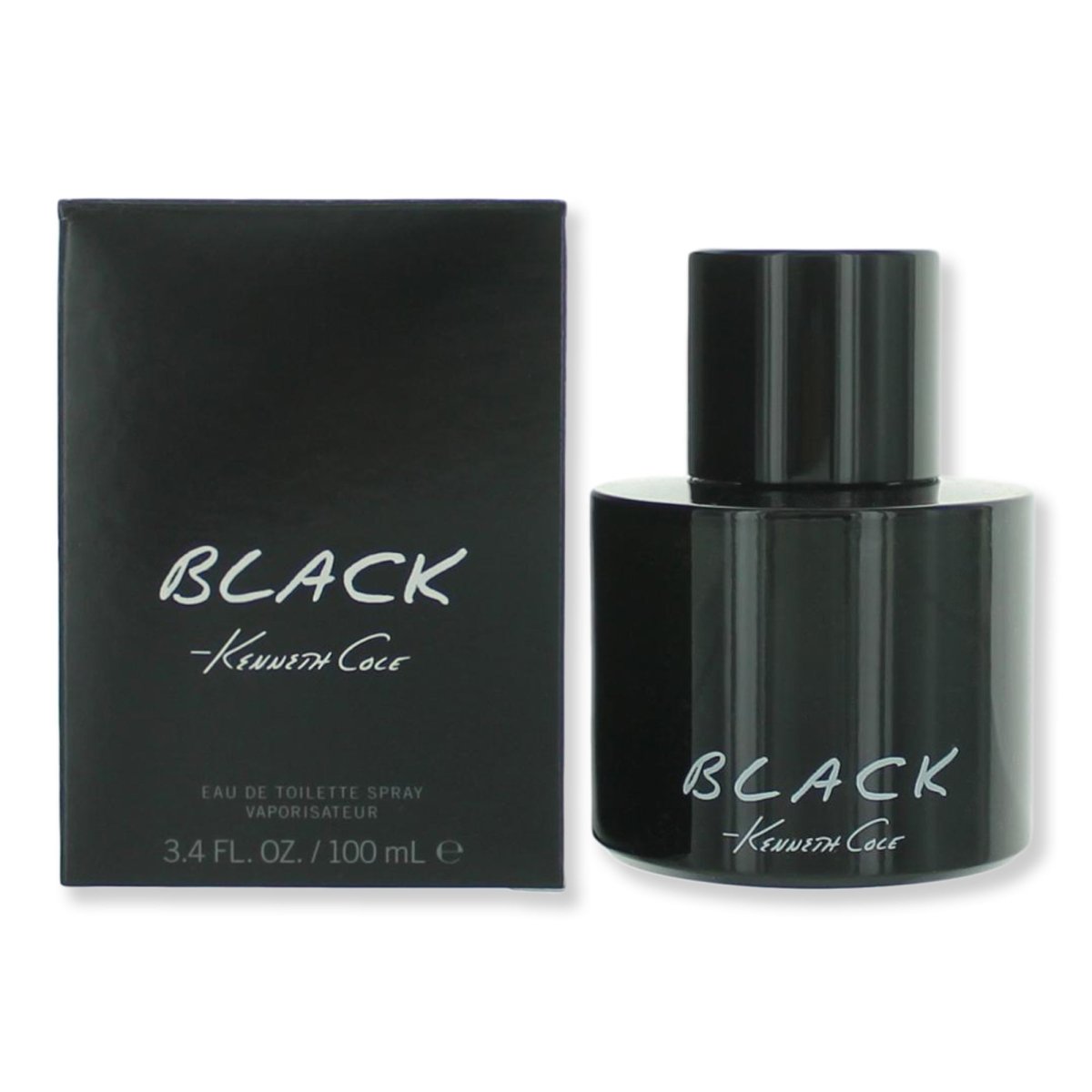 Kenneth Cole Black Eau De Toilette Spray For Men - SkincareEssentials