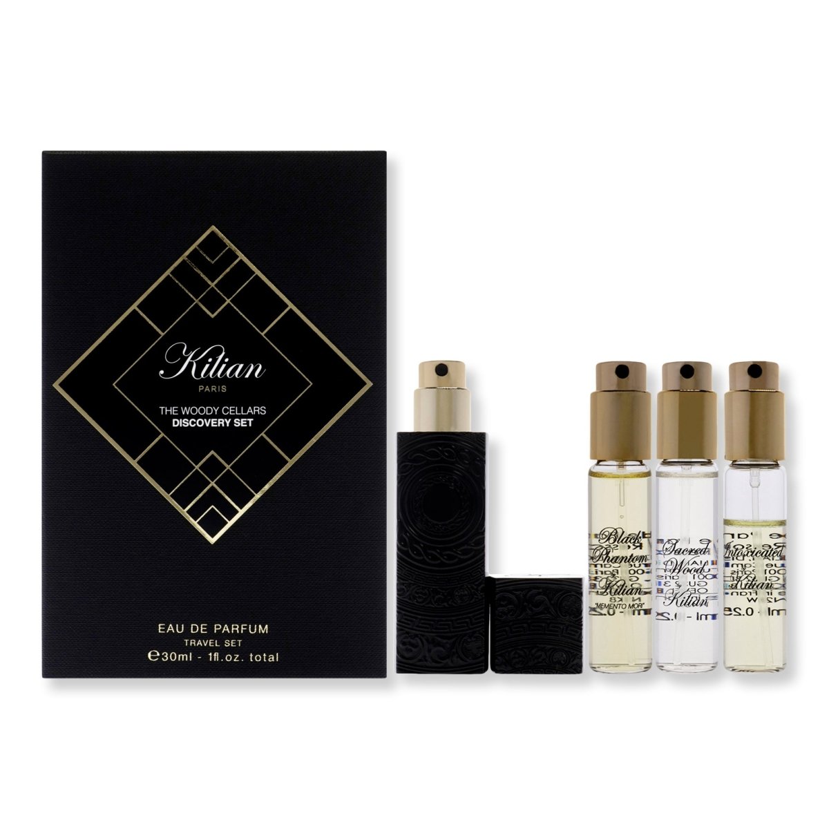 Kilian The Woody Cellars Discovery Set - SkincareEssentials