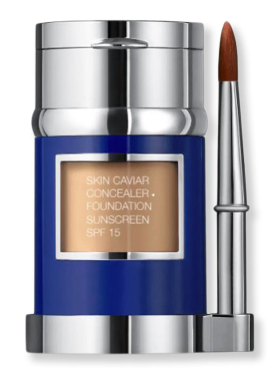 La Prairie Skin Caviar Concealer Foundation Sunscreen SPF 15 (Warm Beige) - SkincareEssentials