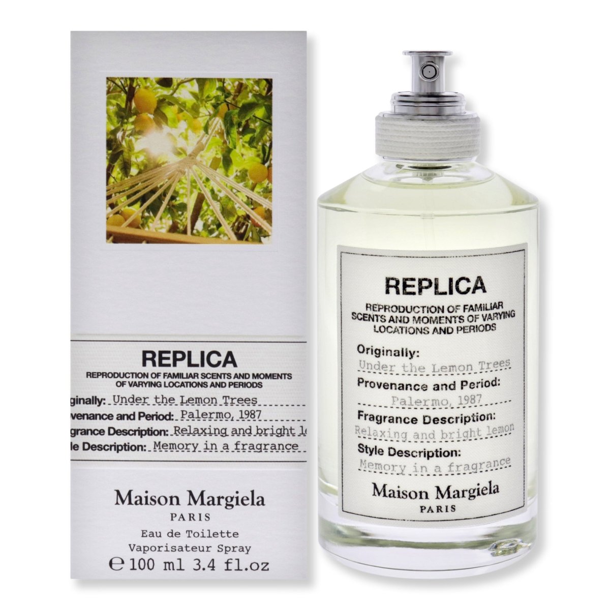 Maison Margiela Replica Under The Lemon Trees Eau De Toilette - SkincareEssentials