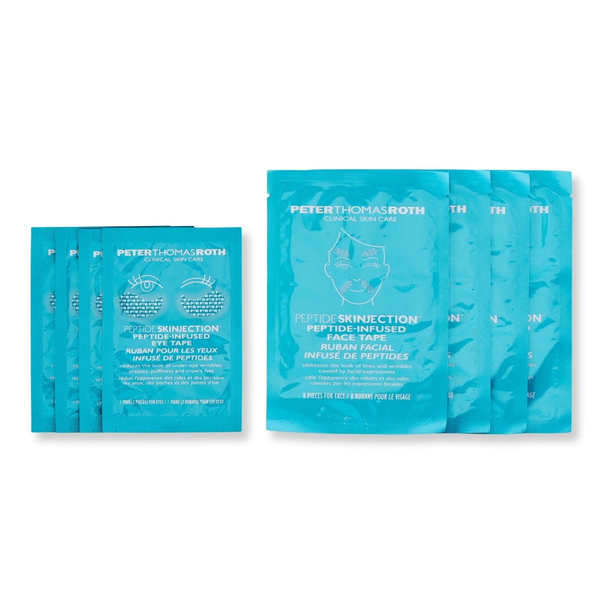 Peter Thomas Roth Peptide Skinjection Peptide Infused Face + Eye Tape - SkincareEssentials