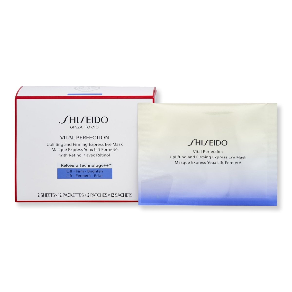 Shiseido Vital Perfection Uplifting and Firming Express Eye Mask - SkincareEssentials