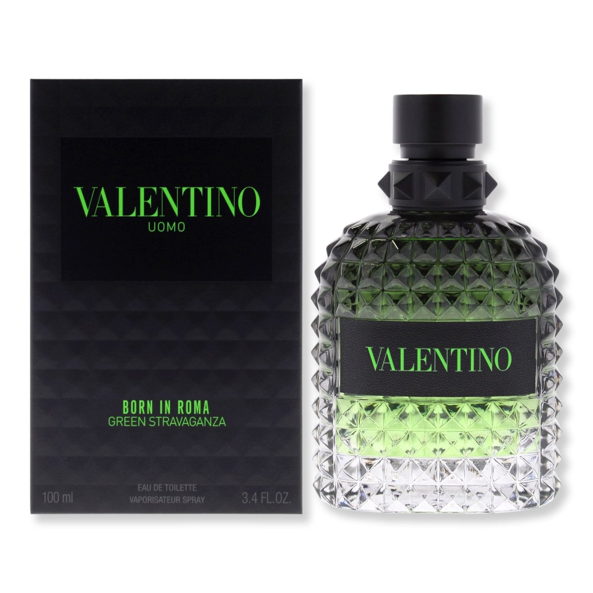 Valentino Uomo Born In Roma Green Stravaganza Eau de Toilette - SkincareEssentials