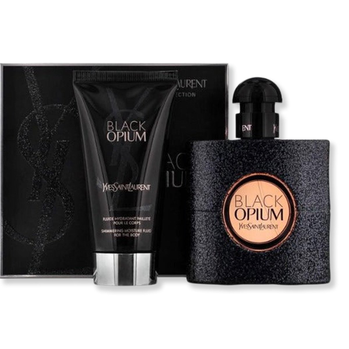 Yves Saint Laurent Black Opium Eau De Parfum 2 Piece Gift Set - SkincareEssentials