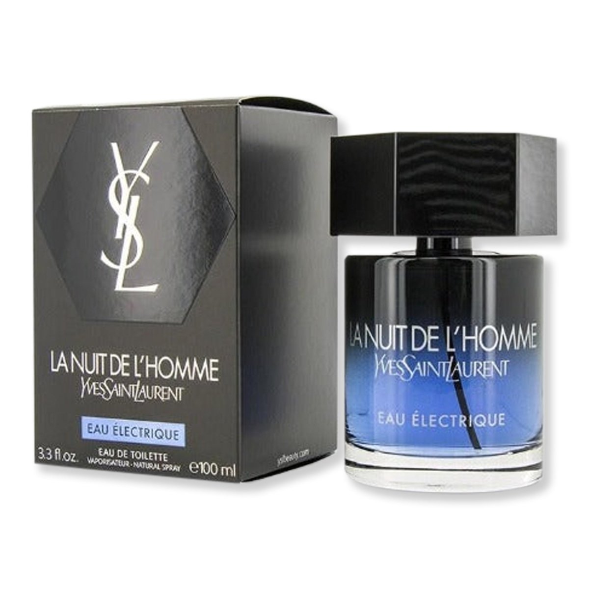 Yves Saint Laurent La Nuit De L'Homme Bleu Electrique Eau De Toilette - SkincareEssentials