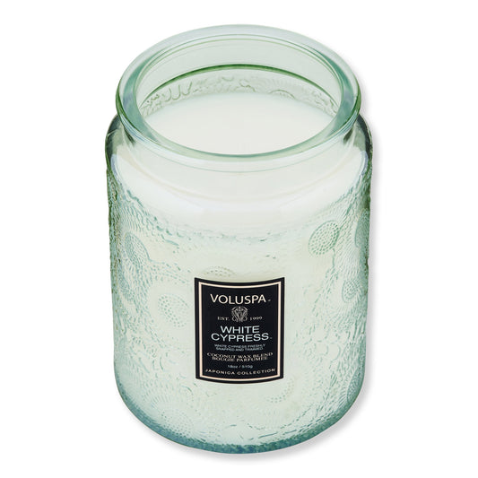 Voluspa White Cypress Candle