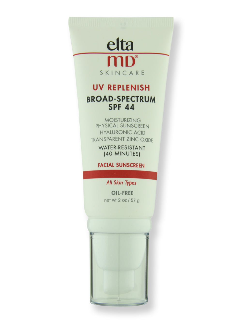 EltaMD UV Replenish Daily Face Sunscreen Broad-Spectrum SPF 44 Protection 2 oz