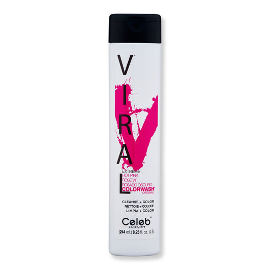 Celeb Luxury Viral Extreme Hot Pink Colorwash