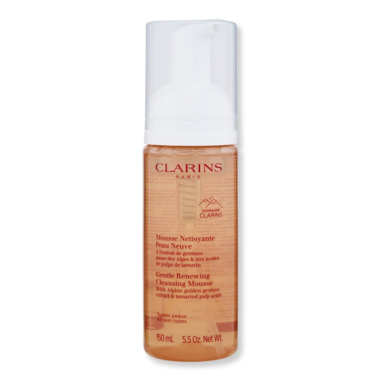 Clarins Gentle Renewing Cleansing Mousse - SkincareEssentials