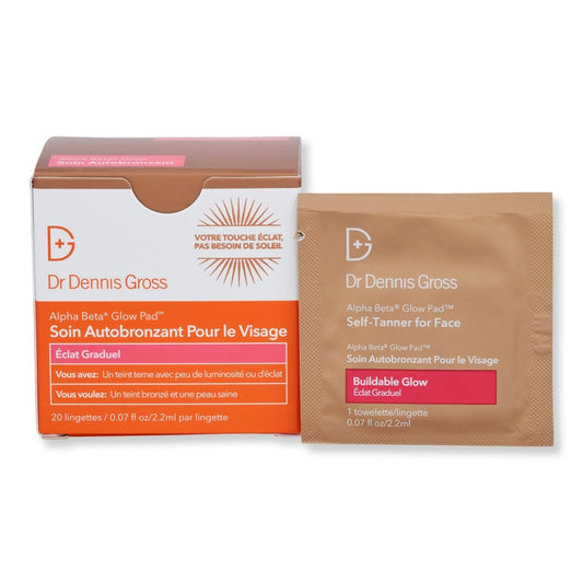 Dr. Dennis Gross Skincare Alpha Beta Glow Pad Self Tanner for Face - SkincareEssentials