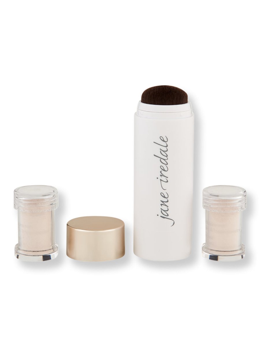 Jane Iredale Powder - Me SPF 30 Dry Sunscreen Refillable Brush + 2 Refills - SkincareEssentials