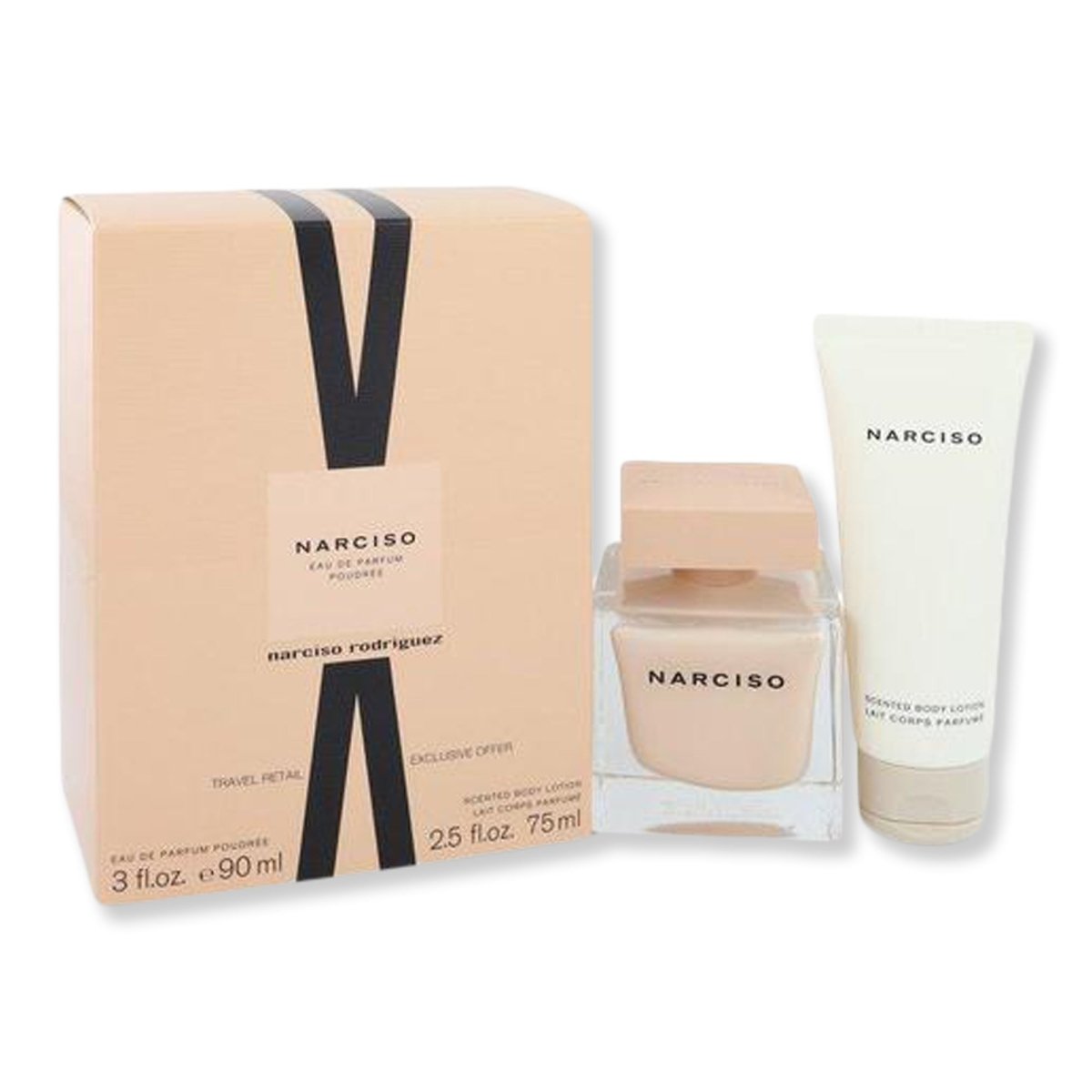 Narciso Rodriguez Narciso Poudree 2 Piece Gift Set For Women - SkincareEssentials