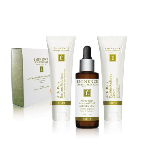 Eminence Organic Skin Care Arctic Berry Peel & Peptide Illuminating System - SkincareEssentials