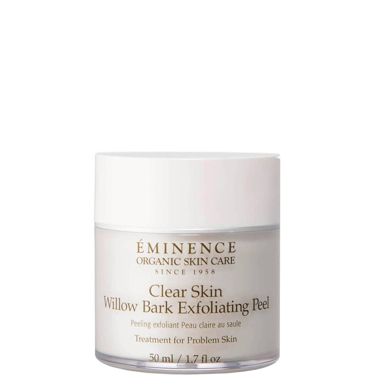 Eminence Organic Skin Care Clear Skin Willow Bark Exfoliating Peel 1.7 oz - SkincareEssentials