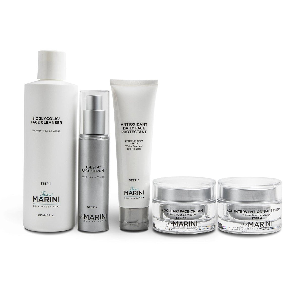 Jan Marini Skin Care Management System - Dry/Very Dry w/ Daily Physical Protectant SPF 33 - SkincareEssentials